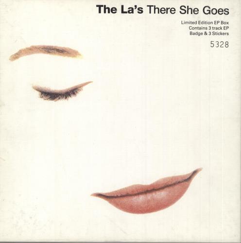 美品　The La's「There She Goes」EP 開封済　セロファン付 The La's There She Goes - Complete UK box set (46535)